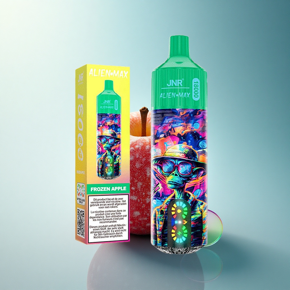 JNR Alien Max 18000 Frozen Apple Dual Mesh 850mAh