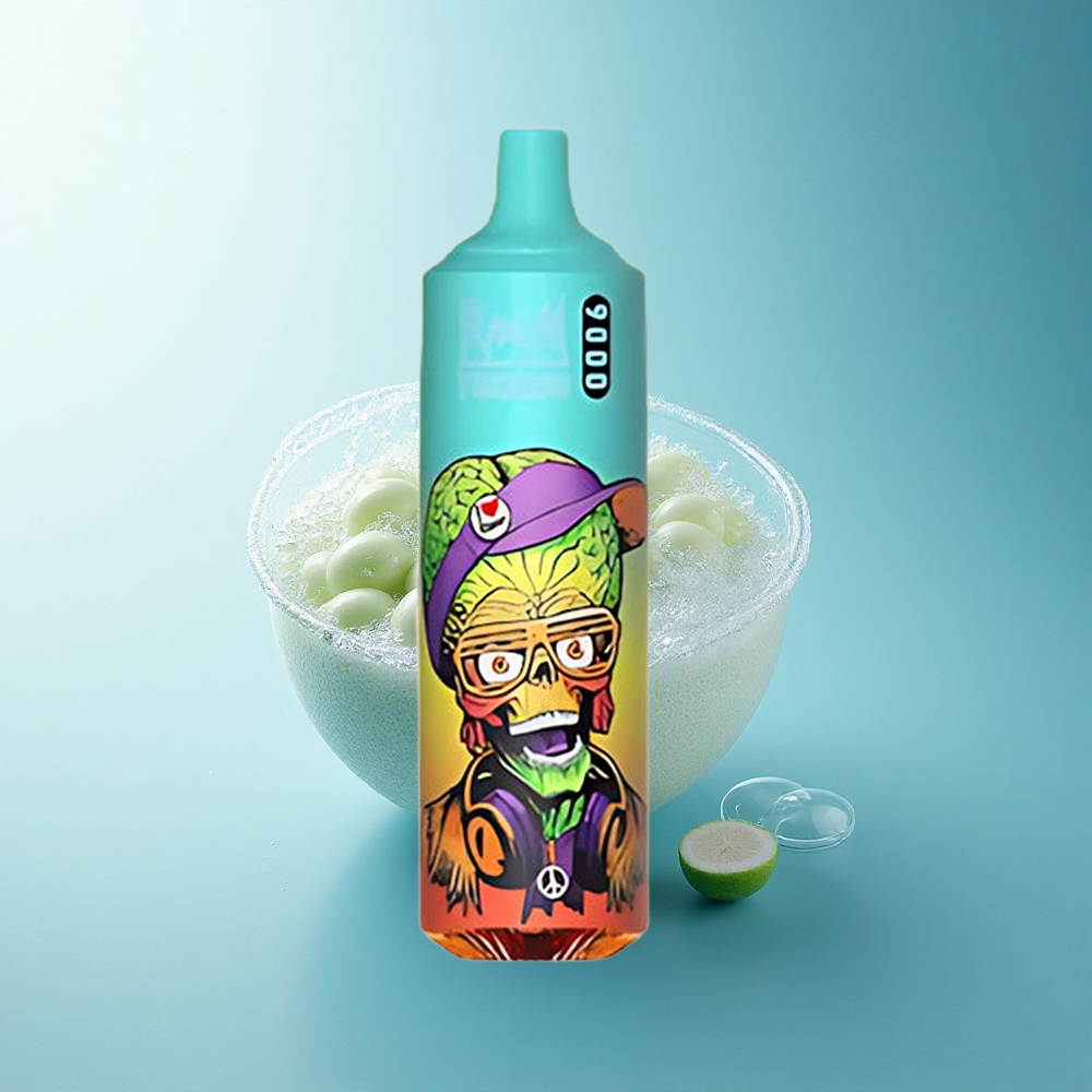 RandM Fumot Tornado 9000 Puffs Bluelicious Ice Mesh 18mL RGB