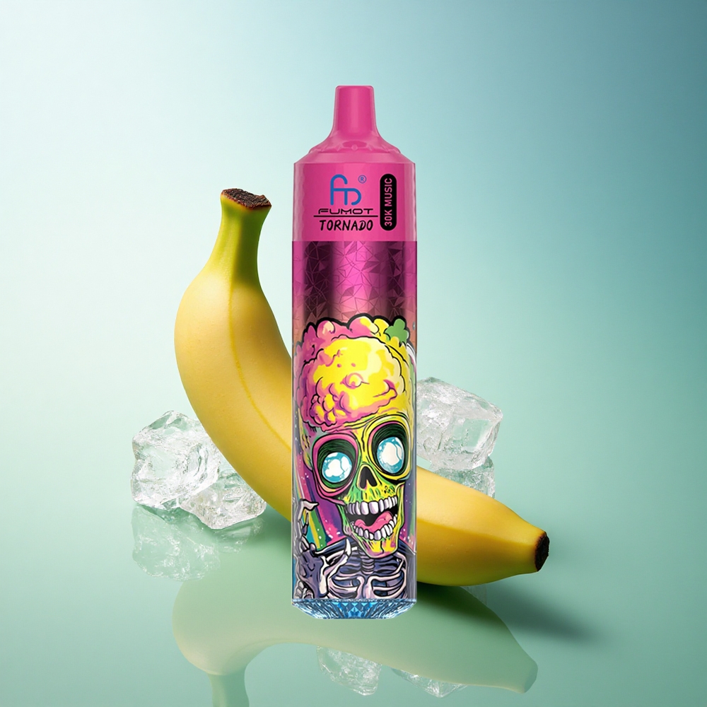Fumot Randm Tornado 30000 Puffs Banana Ice 30mL 5% Nicotine 600mAh