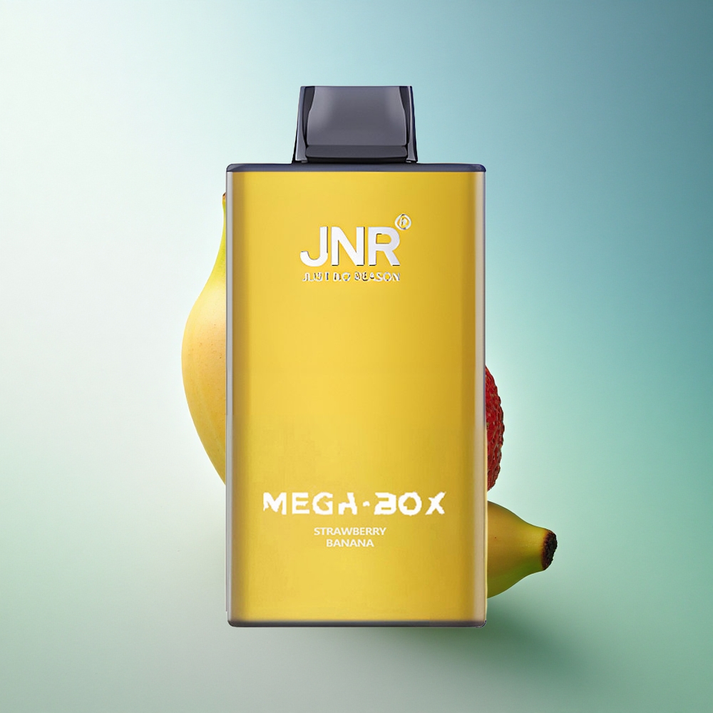 JNR Mega Box 25000 Strawberry Banana 30ml 850mAh Dual Mesh