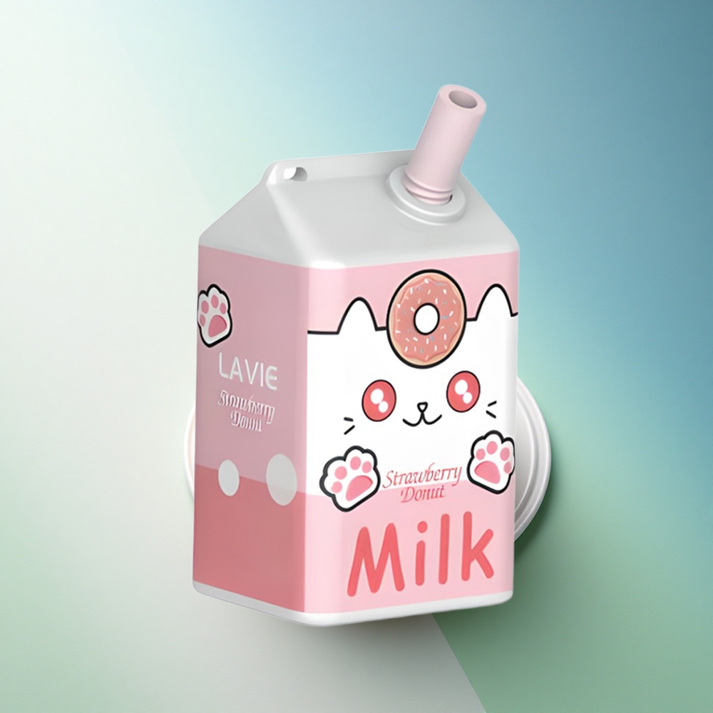 Lavie Milk 7000 Puffs Strawberry Donut 16ML 600mAh