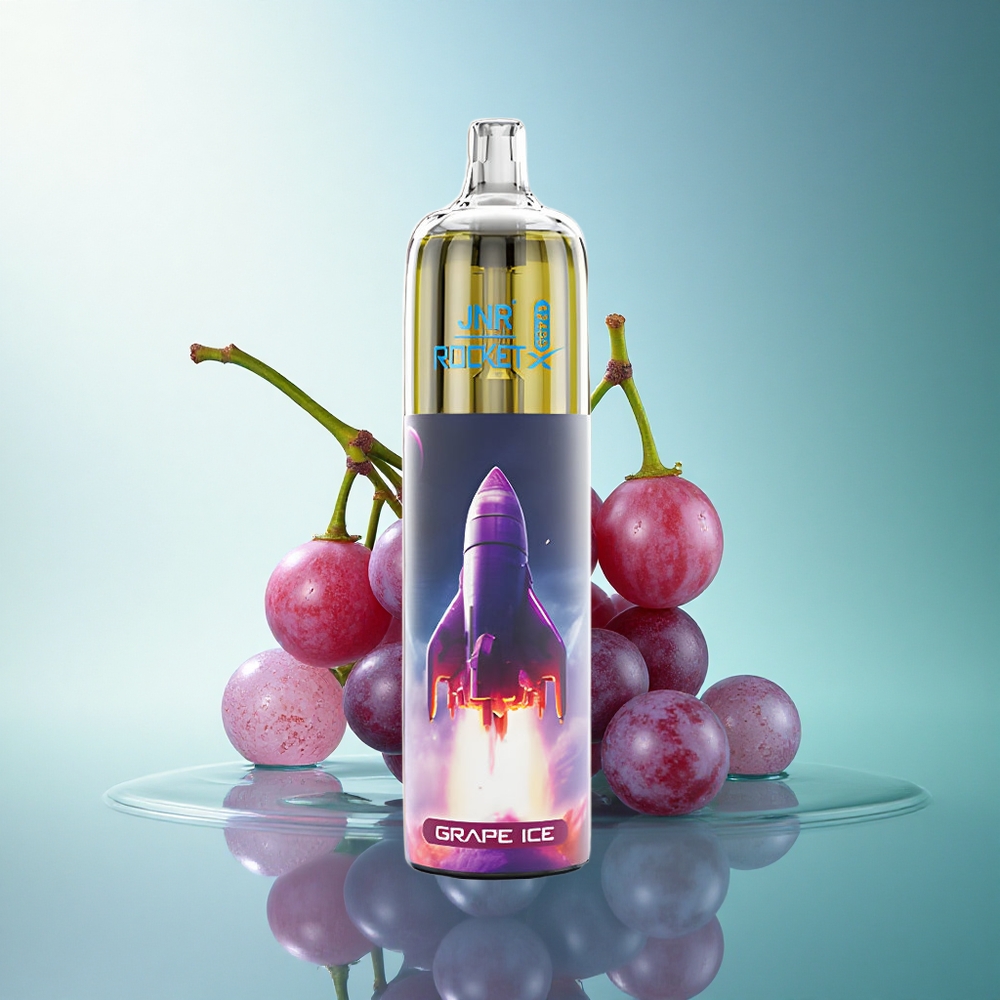 JNR Rocket-X 12400 Grape Ice Mesh Coil Adjustable Airflow