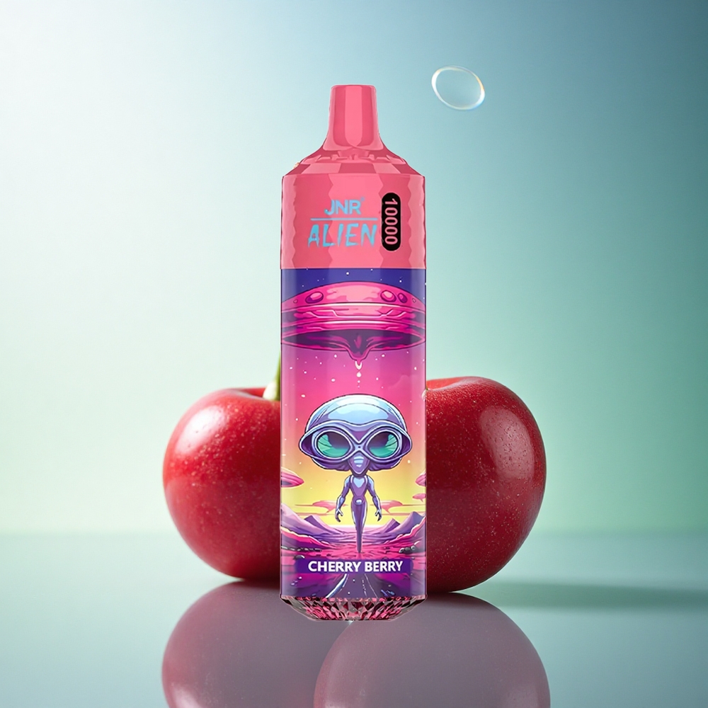 JNR Alien 10000 Cherry Berry 850mAh LED Mesh