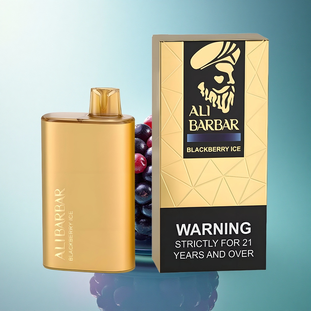 Alibarbar Rich 8000 Puffs Blackberry Ice 20ml 2000mAh Disposable Vape