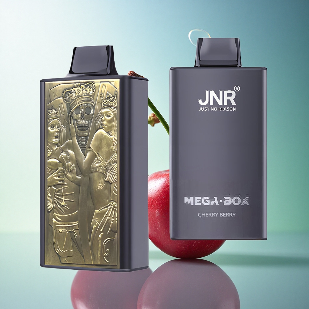 JNR Mega Box 25000 Cherry Berry Dual Mesh 30ml 850mAh
