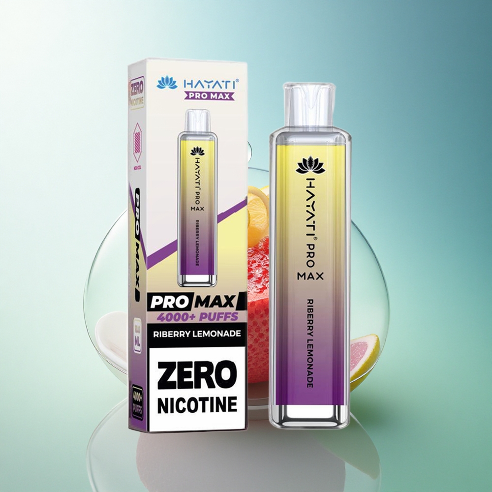 Hayati Pro Max 4000 Puffs Crystal Lemonade Dual Mesh 1400mAh