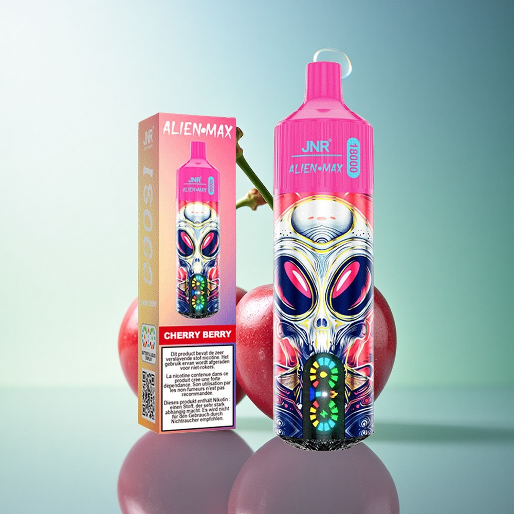 JNR Alien Max 18000 Cherry Berry Dual Core 850mAh