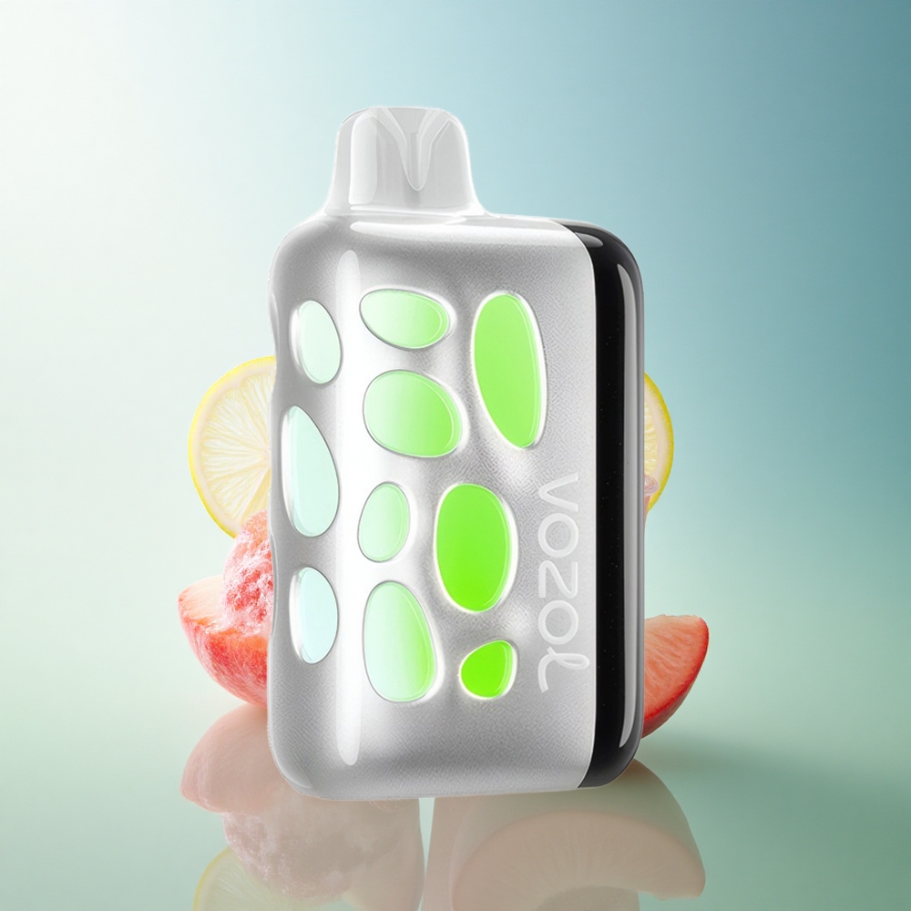 VOZOL RAVE 40000 Puffs Peach Raspberry Lemonade Glow 1000mAh