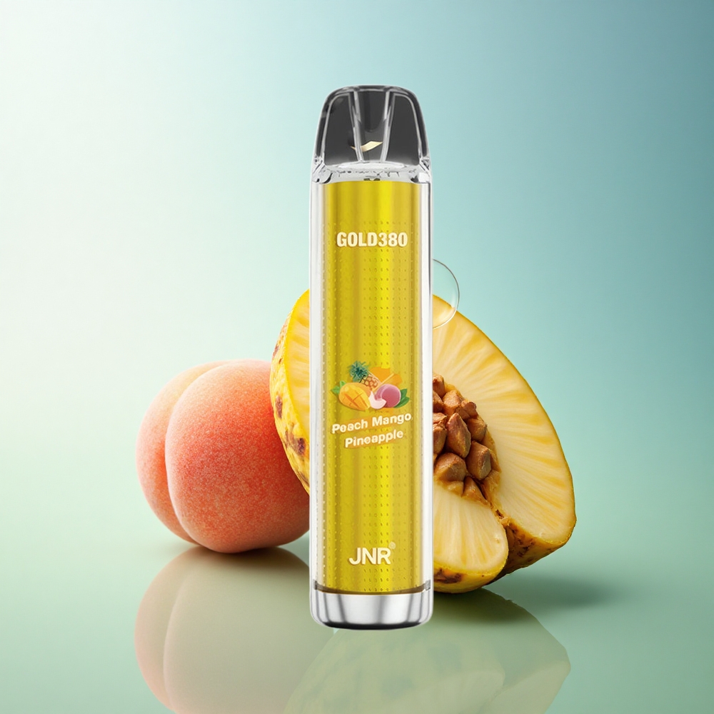 JNR Gold380 6000 Peach Mango Pineapple 1500mAh Mesh Coil