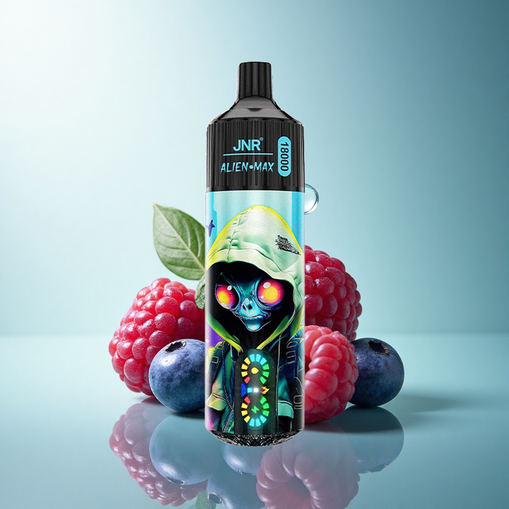 JNR Alien Max 18000 Blueberry Raspberry Dual Mesh 850mAh 28ml