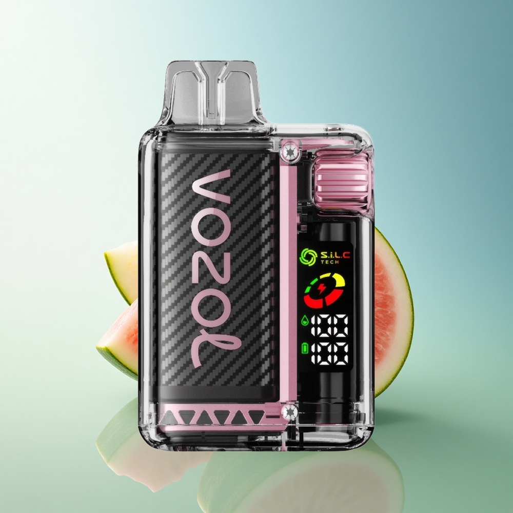 VOZOL Vista 20000 Puffs Peach Mango Watermelon 650mAh 2% Nicotine S.i.L.C Dual Mesh