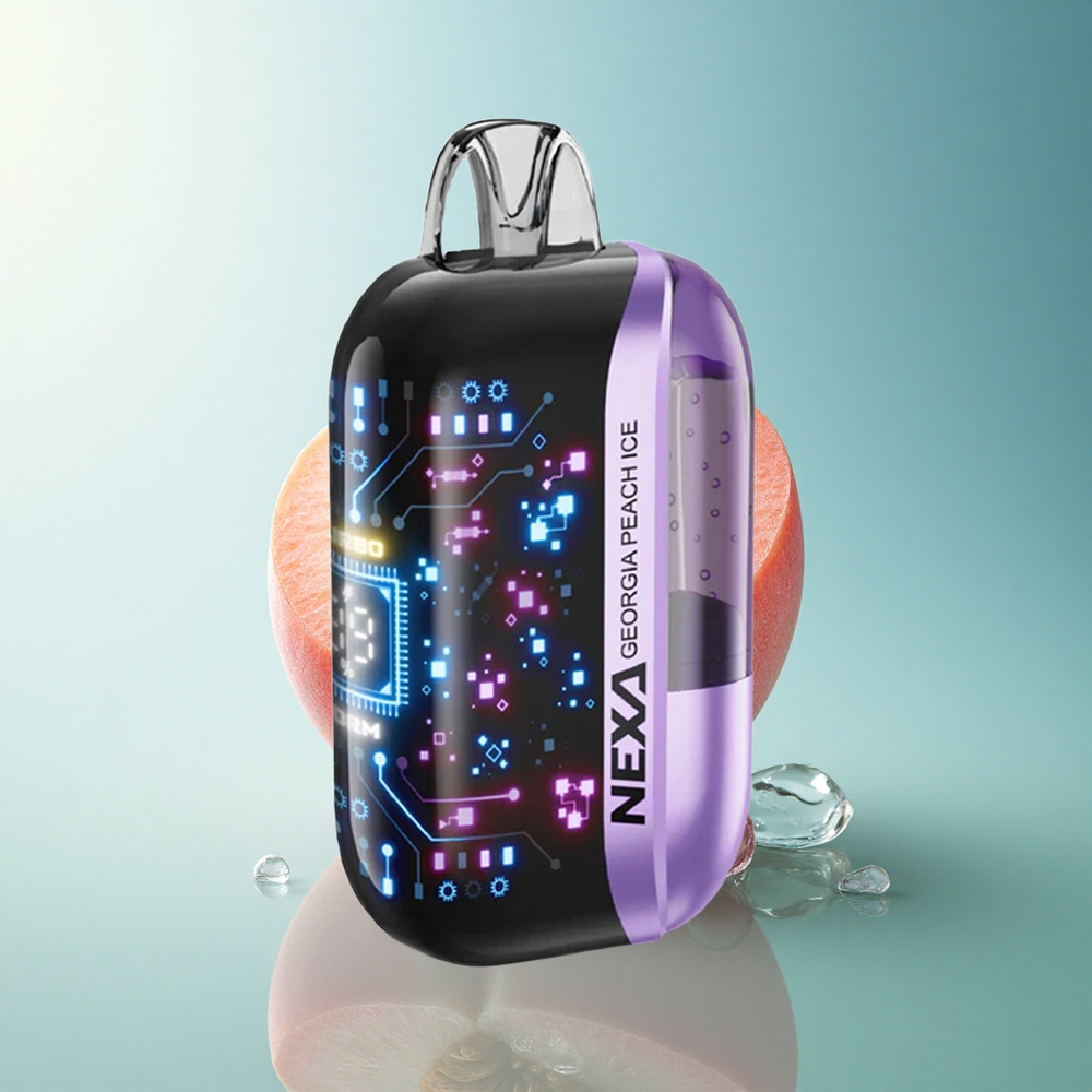 NEXA Ultra 50000 Puffs Georgia Peach Ice 20ml 5% Nicotine 800mAh