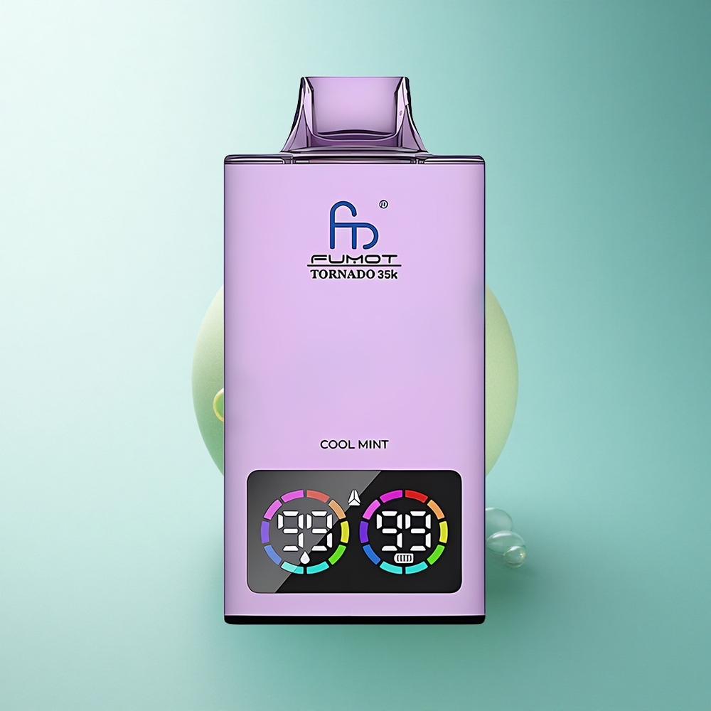 Fumot Tornado 35000 Puffs Cool Mint Dual Mesh USB-C Fast Charging
