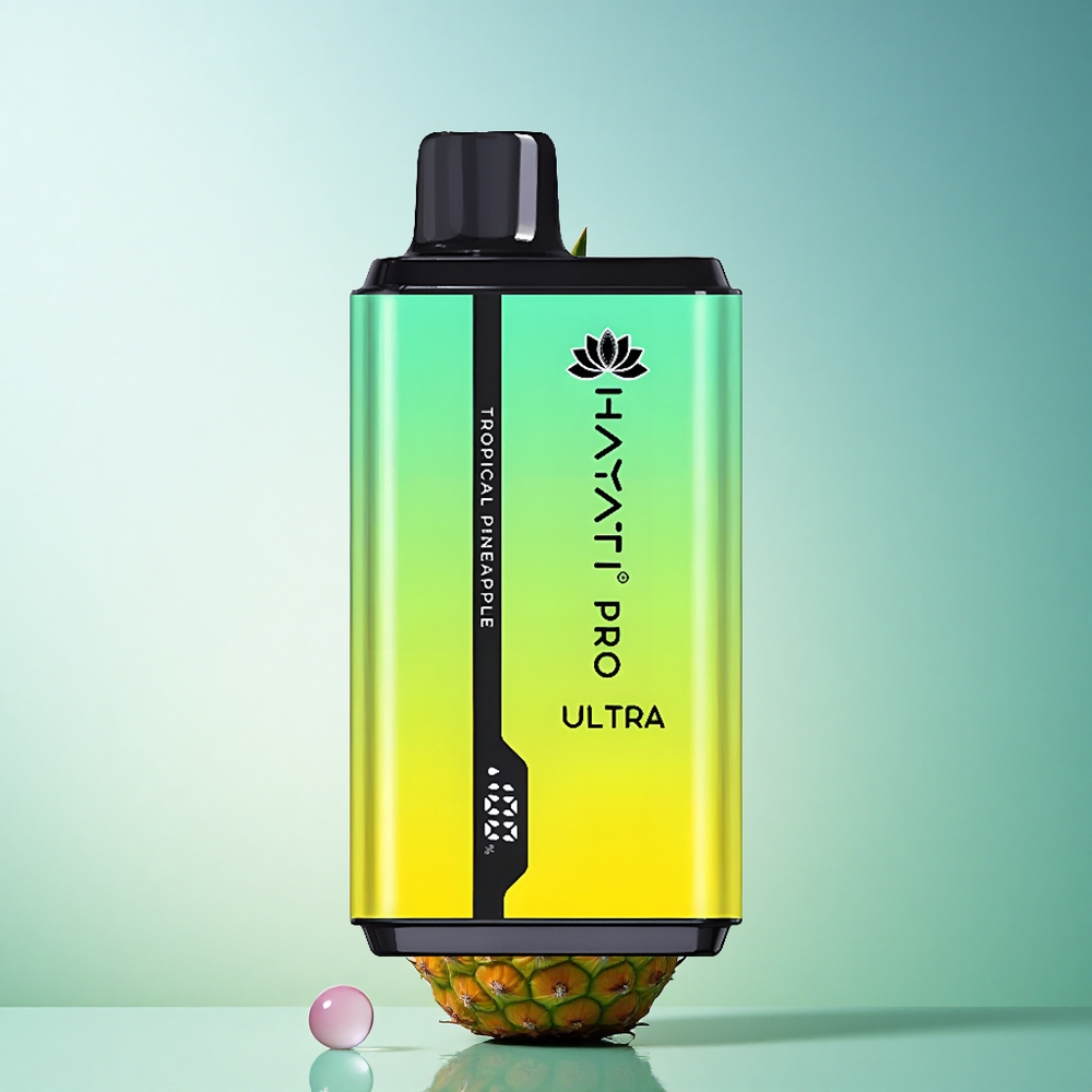 Hayati Pro Ultra 15000 Puffs Tropical Pineapple 850mAh 24ml 2% Nicotine