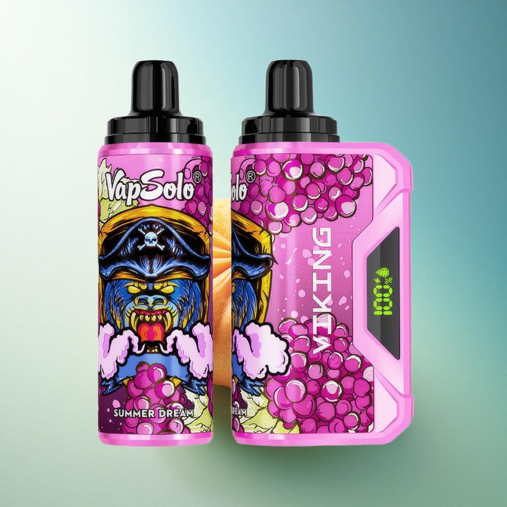 VapSolo VIKING 12000 Puffs Summer Dream 22ml Nicotine Type-C
