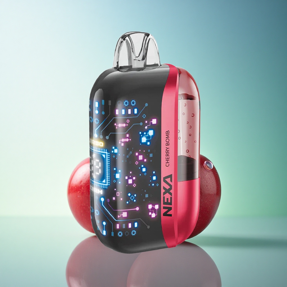NEXA Ultra 50000 Puffs Cherry Bomp 20ml 5% Nicotine 800mAh