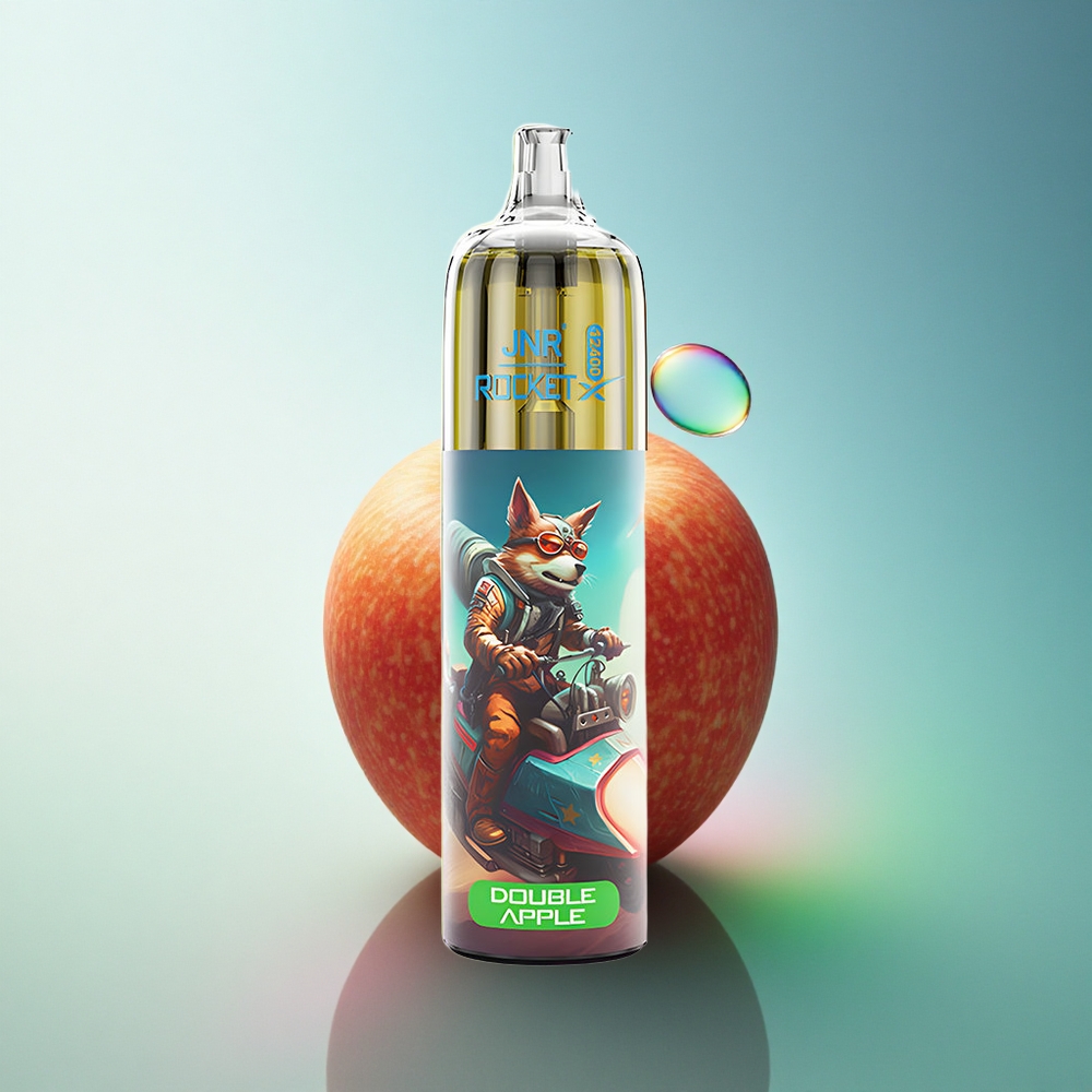 JNR Rocket-X 12400 Double Apple Mesh Coil 850mAh Adjustable Airflow