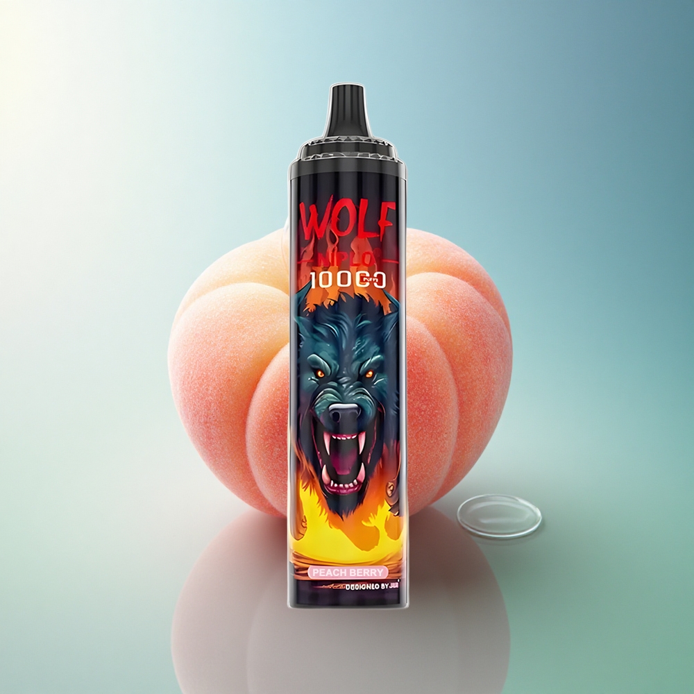 JNR Wolf Niplo 10000 Peach Berry 20ml 650mAh Type-C
