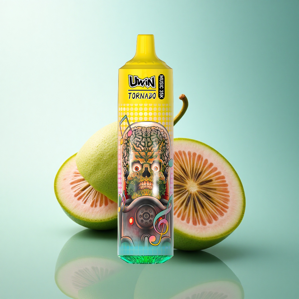 Uwin Tornado 35K Music Puffs Kiwi Passion Fruit Guava Nicotine 5% 600mAh