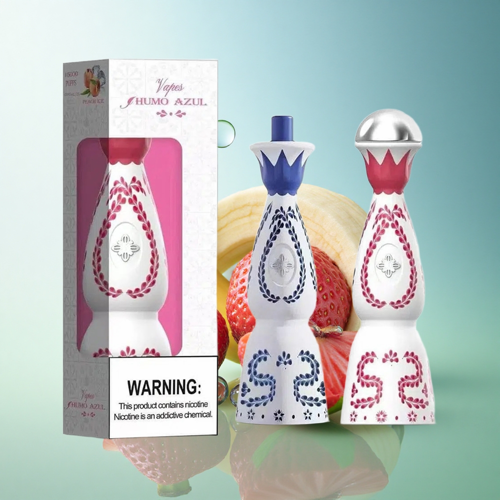 Humo Azul 15000 Puffs Strawberry Banana Dragonfruit 5% Nicotine 500mAh