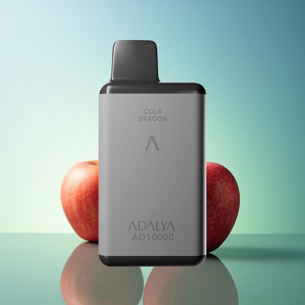 Adalya AD 10000 Puffs The Two Apples Space Gray 650mAh