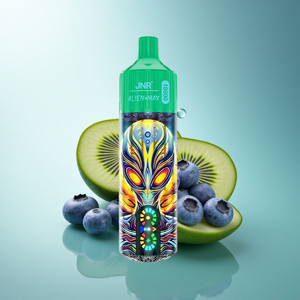 JNR Alien Max 18000 Blueberry Kiwi Dual Mesh 850mAh