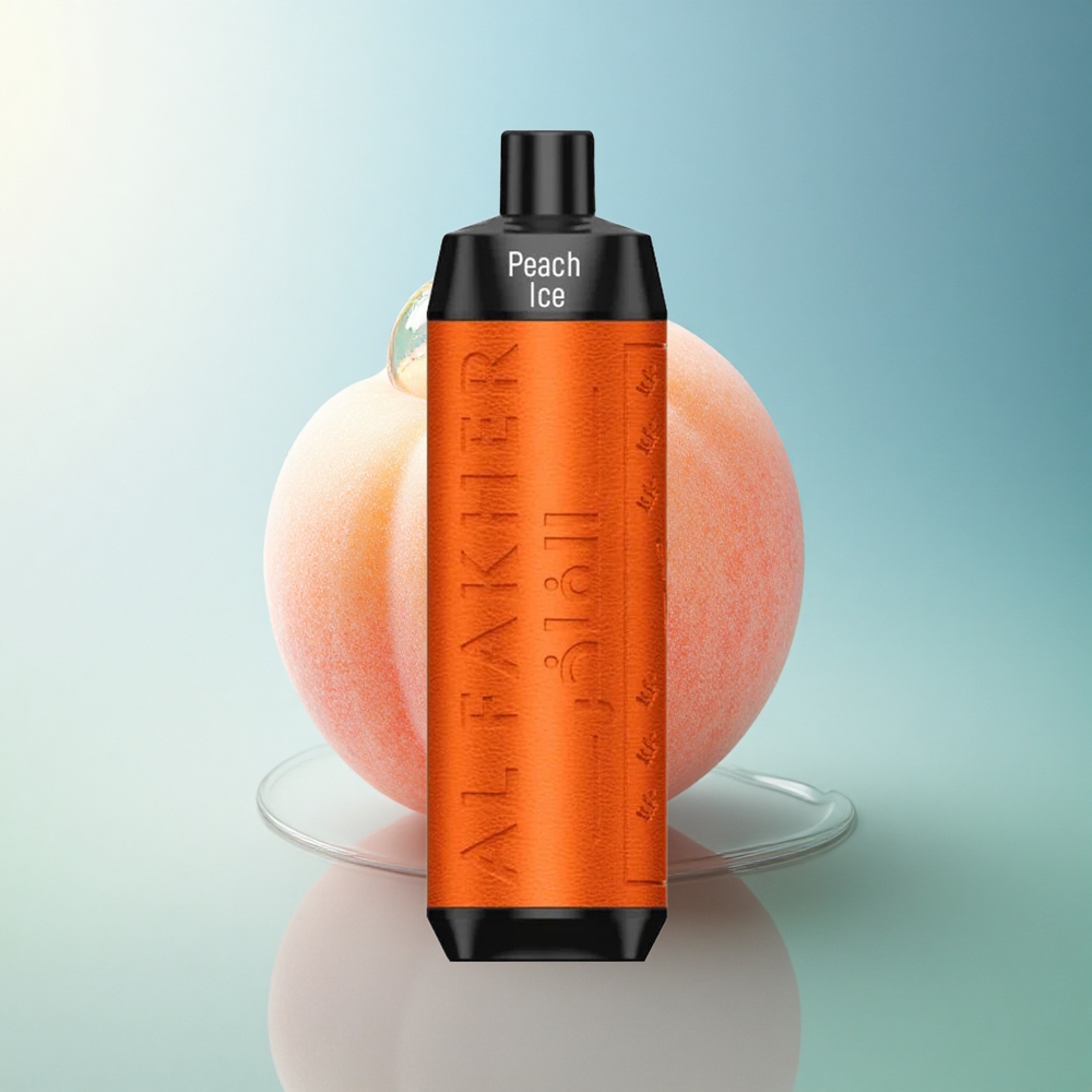 Al Fakher Crown Bar 8000 Crystal Peach Ice 600mAh 18mL