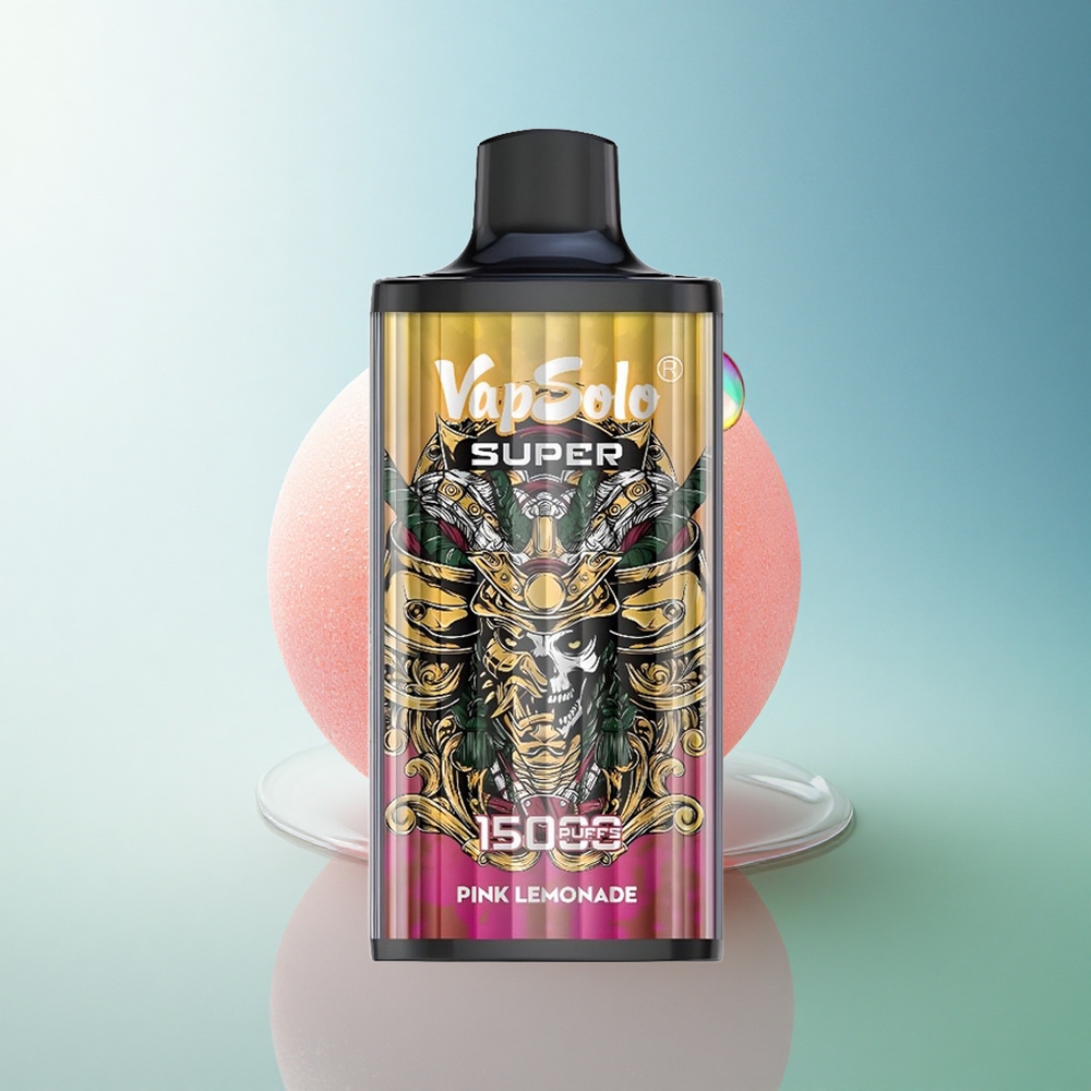 Vapsolo Super 15000 Puffs Super Pink Lemonade 40ml 850mAh Type-C