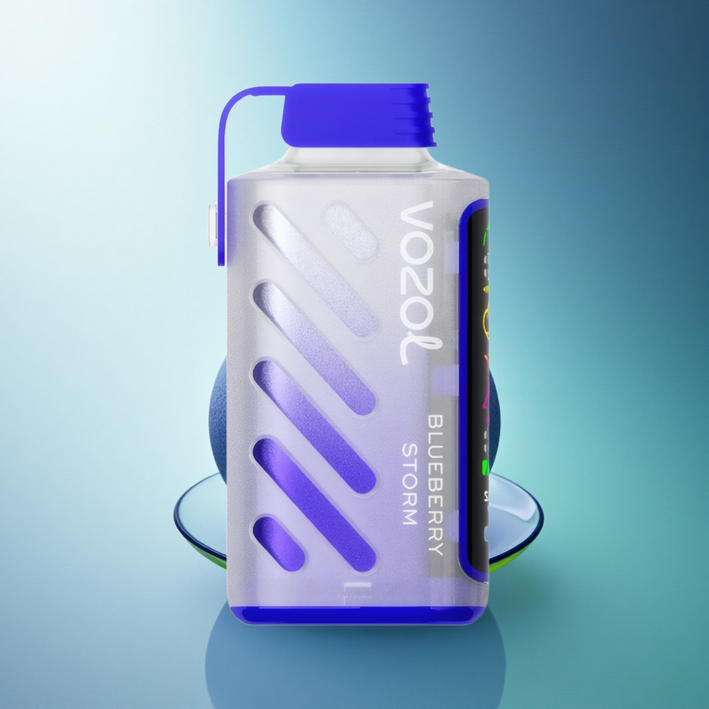 VOZOL Gear Power 20000 Puffs Blueberry Storm Dual Mesh 20mL 5% Nicotine
