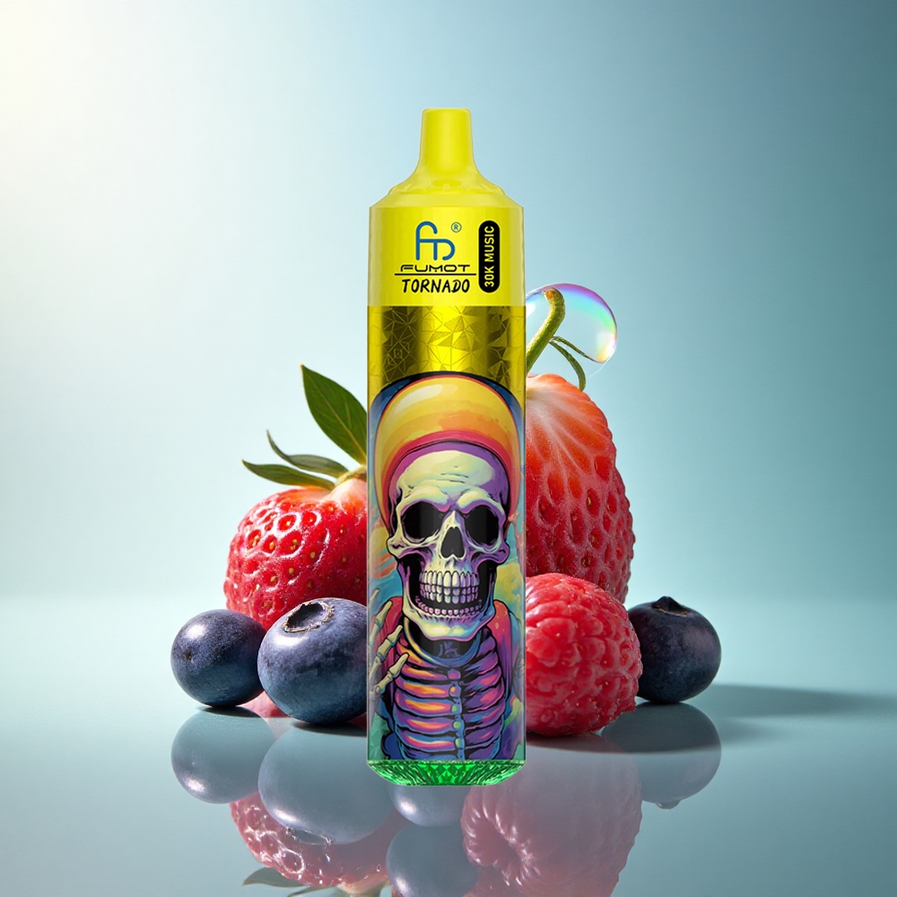 Fumot Randm Tornado 30000 Puffs Strawberry Blueberry Raspberry 30mL 5% Nicotine 600mAh