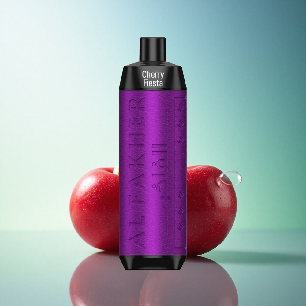 Al Fakher Crown Bar 8000 Crystal Cherry Fiesta 600mAh USB-C 5mg Nicotine