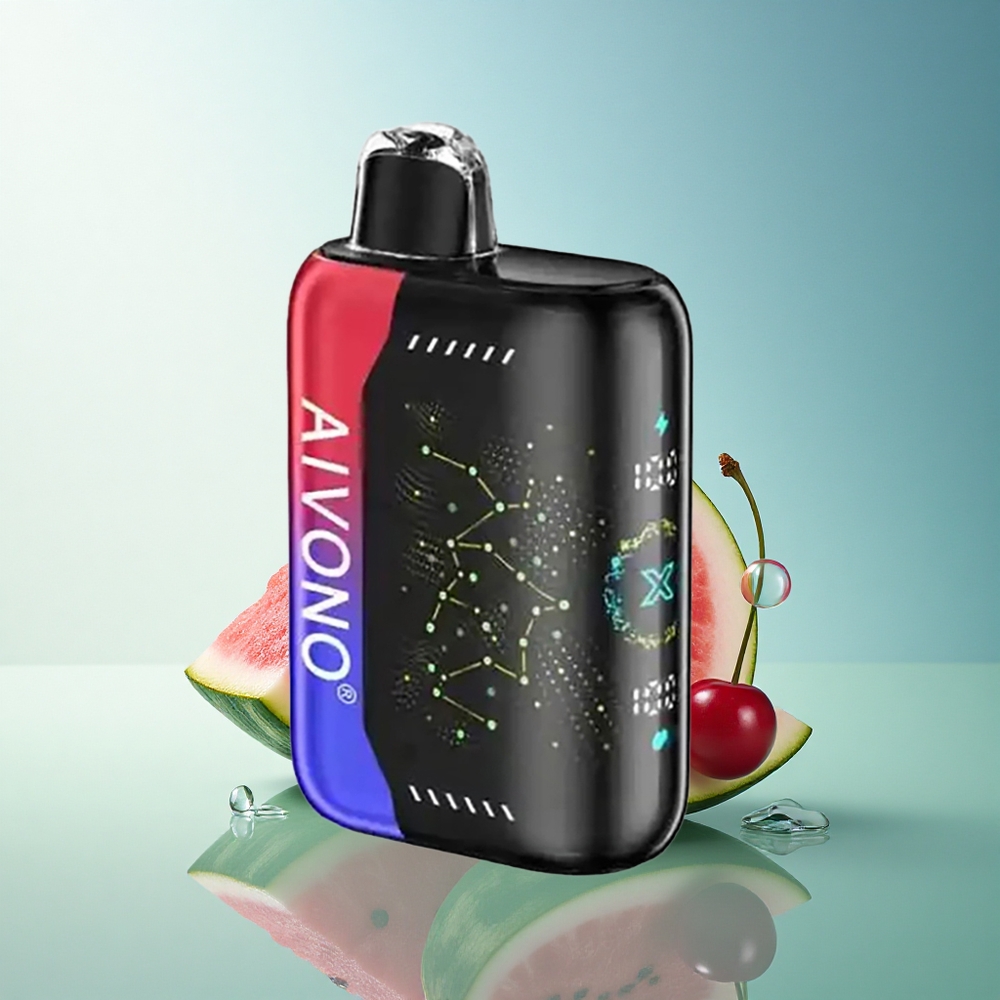 Aivono Aim Boom 25000 Puffs Iced Watermelon Cherry 650mAh 28ml