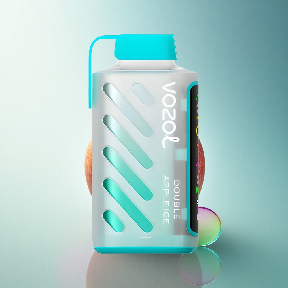 VOZOL Gear Power 20000 Puffs Double Apple Ice with Dual Mesh Coil & 20mL Pre-Filled Liquid