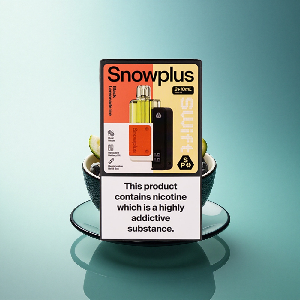 Snowplus Swift 5000 Puffs Black Lemonade Ice Dual Mesh 1000 mAh