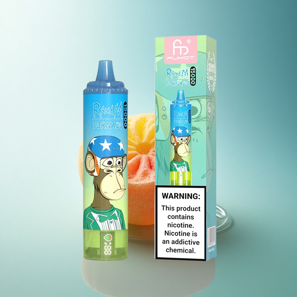 RandM Fumot Tornado 15000 Puffs Gummy Bear Mesh Coil 25ml Nicotine