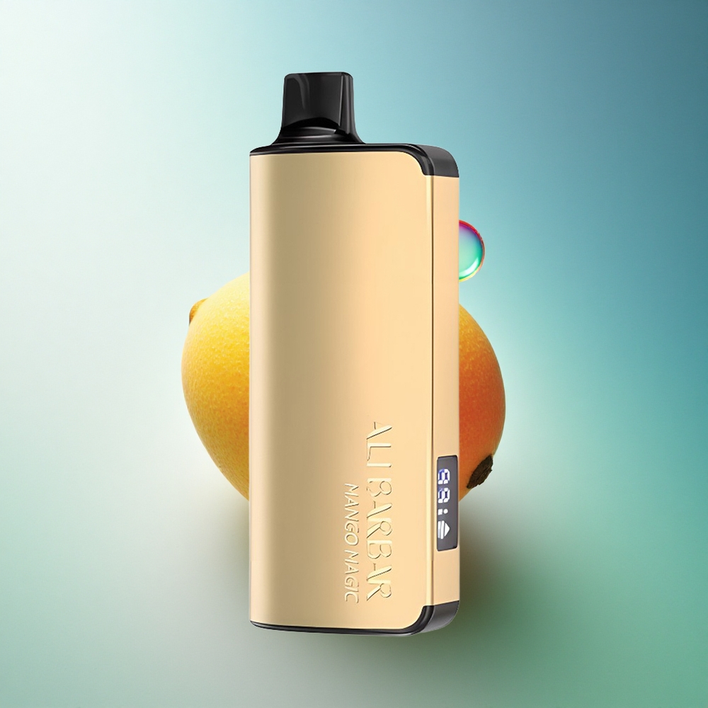 Alibarbar Ingot 9000 Puffs Mango Magic 2350mAh 22mL Non-Rechargeable