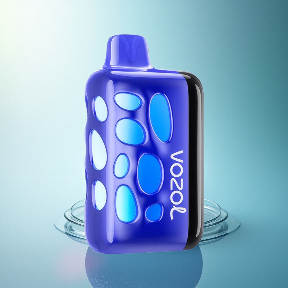 VOZOL RAVE 40000 Puffs Blueberry Ice Neon Beat 50mg/ml Nicotine 1000mAh