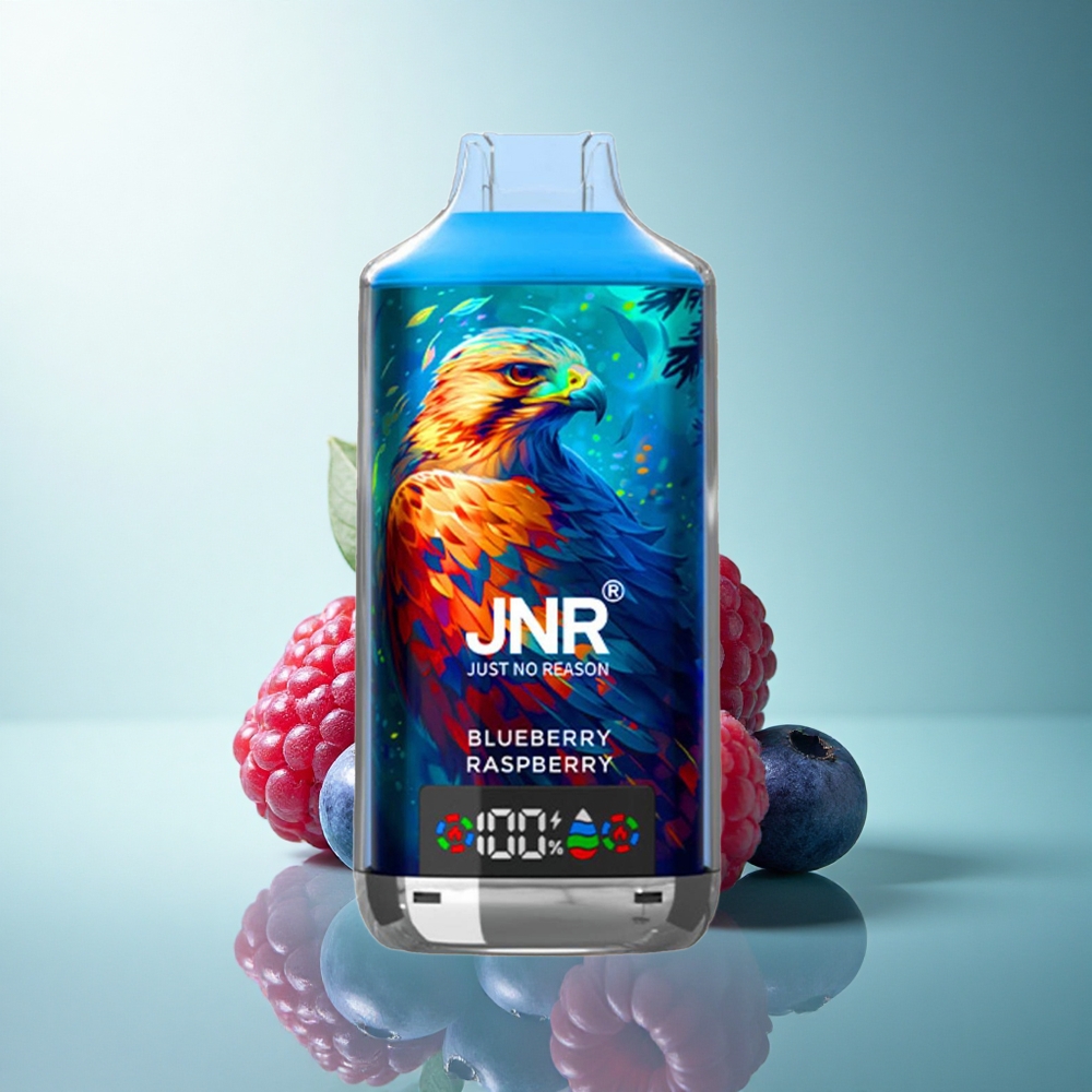 JNR Falcon X 18000 Blueberry Raspberry Dual Mesh 750mAh 5% Nicotine