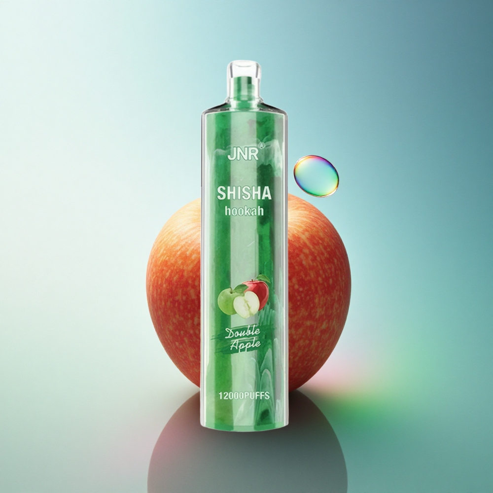JNR Shisha Hookah 12000 Double Apple 750mAh 24ml 0% Nicotine