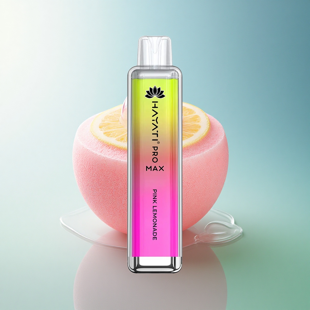 Hayati Pro Max 4000 Puffs Pink Lemonade Dual Mesh 1400mAh 5% Nicotine
