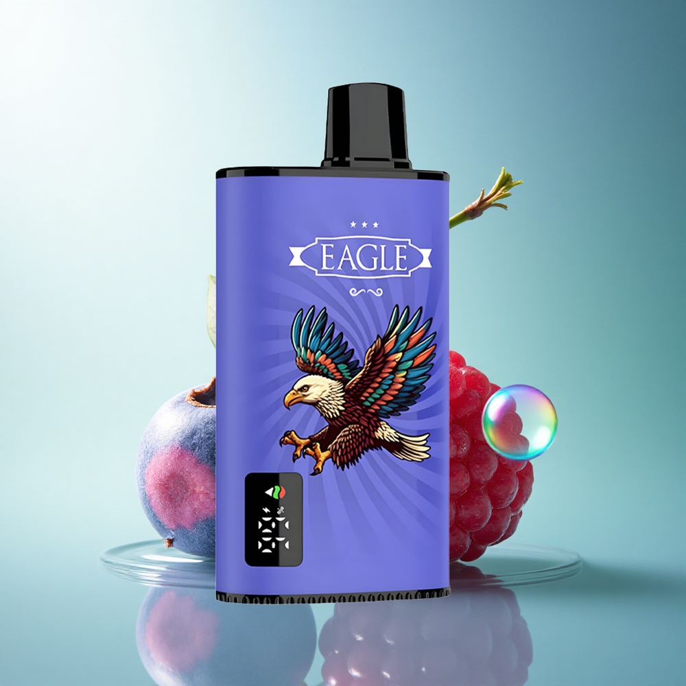 JNR EAGLE Smart 23000 Blueberry Raspberry Cherry Digital Screen Adjustable Airflow 750mAh
