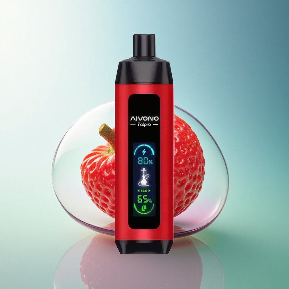 Aivono Aim Fatpro 22000 Puffs Strawberry Punch with 5% Nicotine and 600mAh Battery