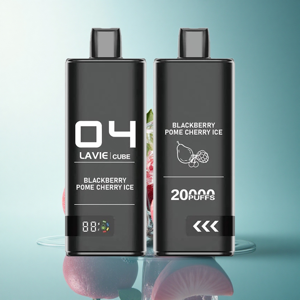 Lavie Cube 20000 Puffs Blackberry Pome Cherry Ice 600mAh Type C