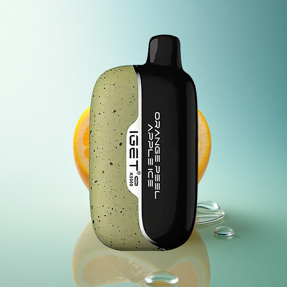 IGET Moon K5000 Puffs Orange Peel Apple Ice PC Mesh Coil 1.35 Ohm