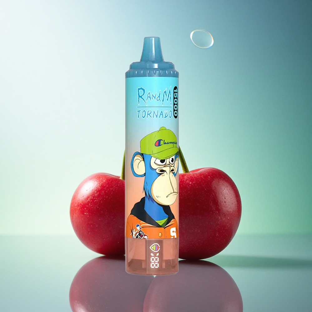 RandM Fumot Tornado 15000 Puffs Cherry Cola 25ml Mesh Coil 5% Nicotine