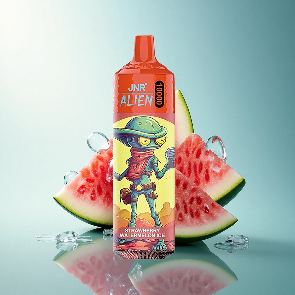 JNR Alien 10000 Strawberry Watermelon Ice 850mAh RGB