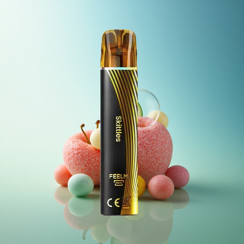 JNR Black&Golden 600+200 Skittles Black&Golden 550mAh 2ml Disposable Vape