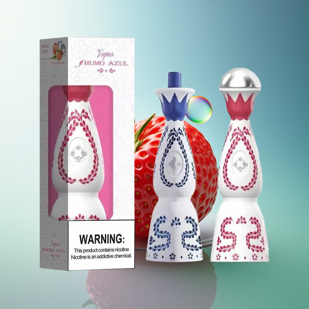 Humo Azul 15000 Puffs Strawberry Bear Mesh Coil 5% Nicotine