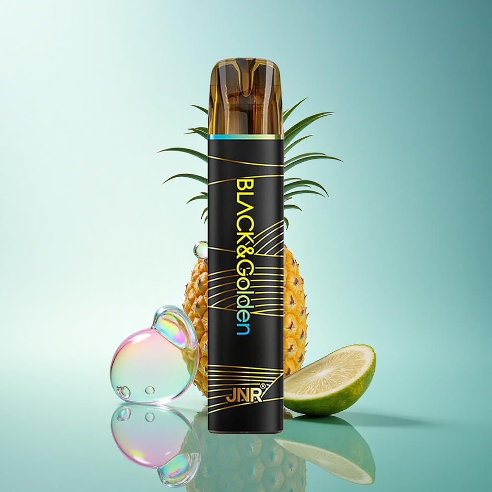 JNR Black&Golden 600+200 Pineapple Ice 550mAh 2% Nicotine