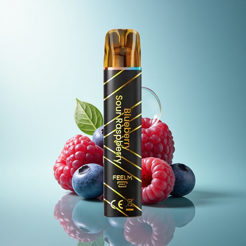 JNR Black&Golden 600+200 Blueberry Sour Raspberry 550mAh 2ml 2% Nicotine